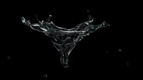 Water tornado splash background  Stock Photos