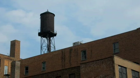 Water Tower 1 Stock Footage 108072