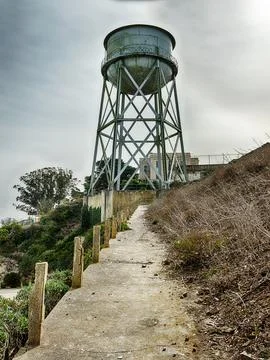Water Tower And Path Stock Photos
