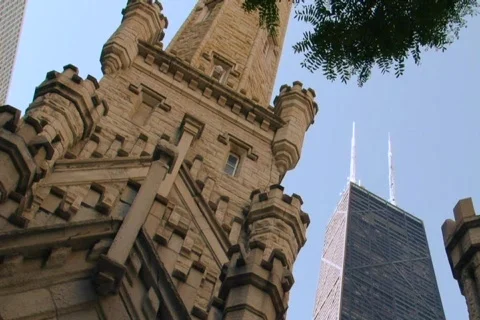 Water Tower Stock Footage 779111