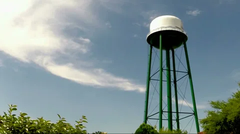 Water tower Stock Footage