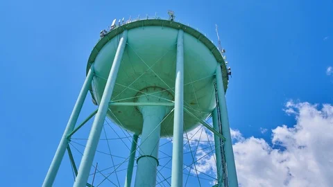 Water Tower Stock Footage 115035775
