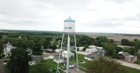 Water tower Video stock 154521676