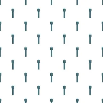 Water tower minimal seamless repeating flat pattern Stockillustratie