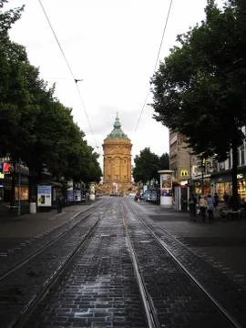 Water tower Foto stock