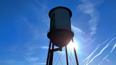Water Tower - Syracuse, NY Vídeos de archivo 336199320