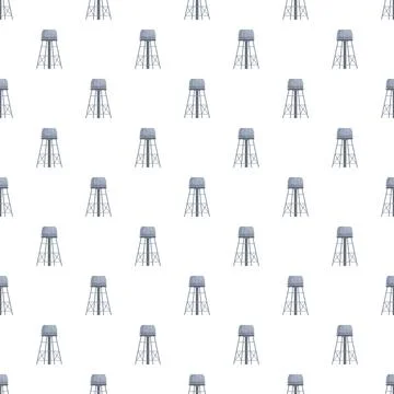 Water towers repeating seamless pattern background イラスト素材