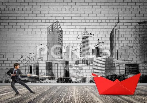 Water transporation concept Stock Photos
