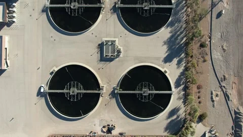 Water treatment drone Stock Footage 301161836