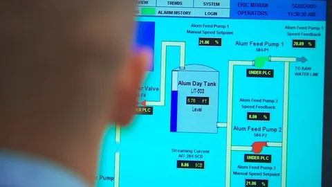 Water Treatment Stock Footage 123935976
