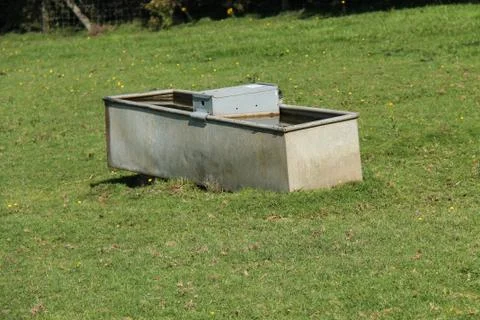 Water Trough. Stock Photos
