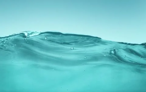 Water turquoise waves Stock Photos