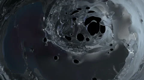 Water twirl Stock Footage 50447736