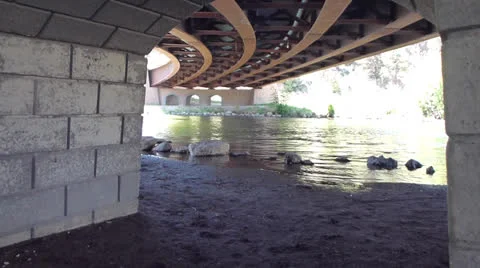 Water under the bridge 動画素材 23722085