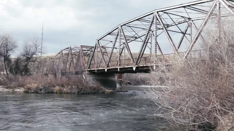 Water Under Bridge Video stock 85447642