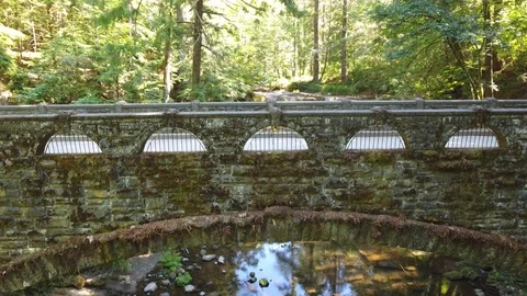 Water under the bridge Stock Footage 96552334