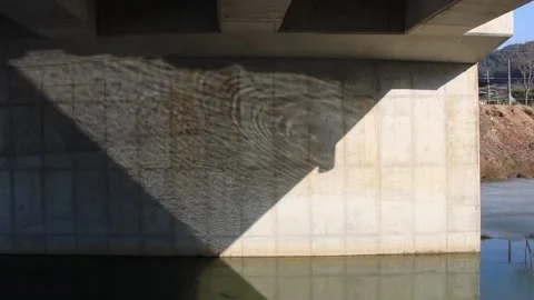 Water under Bridge Stock Footage 170169599