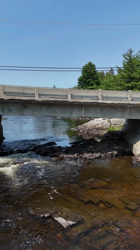 Water under bridge Stock Footage 280276460