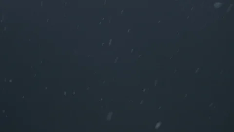 Water under the falling snow in the Arctic Ocean, Greenland Video stock 102512286