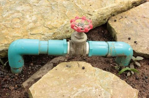 Water valve Stock Photos