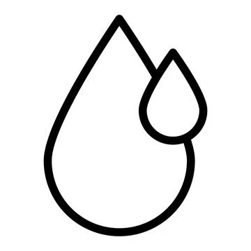 Water Vector Icon Design Illustration Illustrazione stock