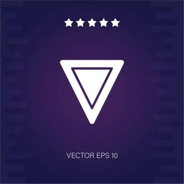 Water vector icon Stock Illustration