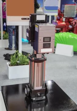 Water Vertical Multistage Inline Pumps Foto stock