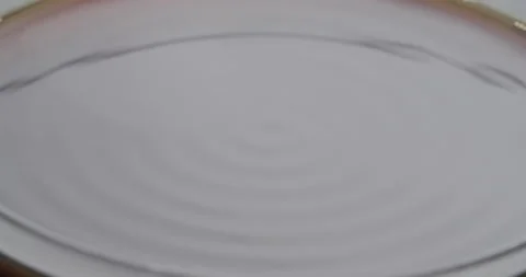 Water vibrating and creating cymatic waves and patterns Stock Footage 136484831