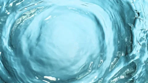 Water Vortex Swirling Counterclockwise i, Stock Video