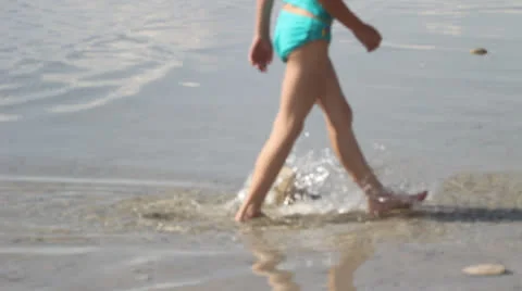 Water waling Stock Footage 27076350