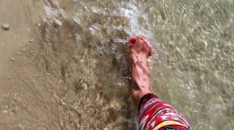 Water walk Stock-Footage 49269181