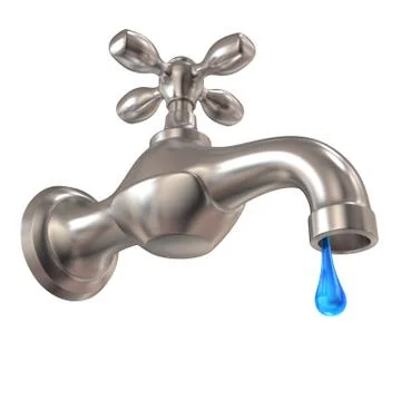 Water Waste Illustrazione stock