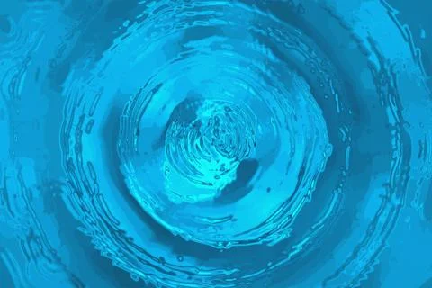 WATER WAVE BACKGROUND Illustrazione stock