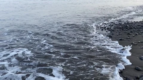 Water Wave on the Beach Video stock 271705110