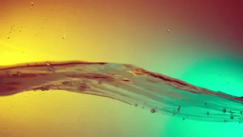 Water wave colorful background Stock Footage 107970869