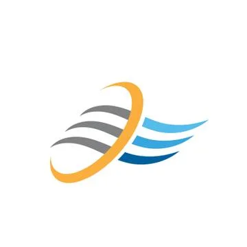 Water wave icon vector Stock Illustration