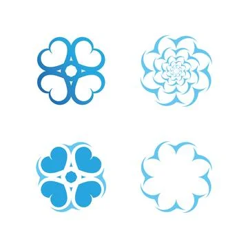 Water wave icon vector Stock Illustration