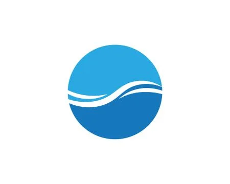 Water wave icon vector illustration Stock Illustration