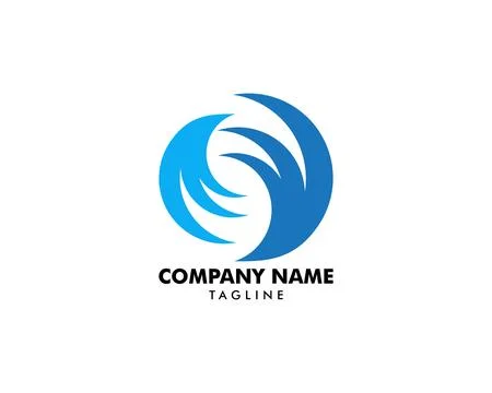 Water wave icon vector illustration design logo Stock Illustration