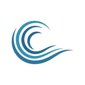 Water Wave illustration Illustrazione stock