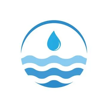 Water Wave illustration Illustrazione stock