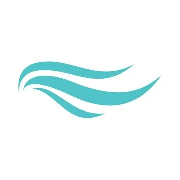 Water Wave illustration Illustrazione stock