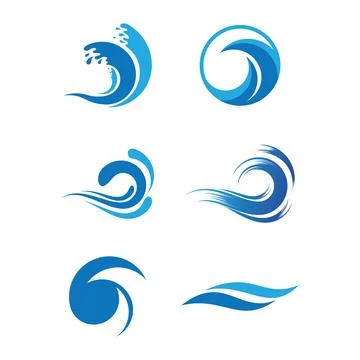 Water Wave illustration 스톡 일러스트