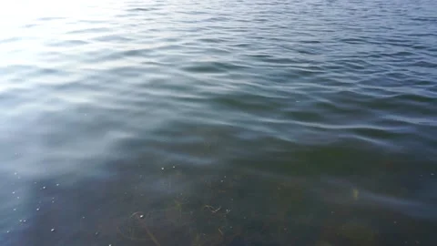 Water wave on the lakes Stock-Footage 135769609