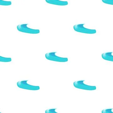 Water Wave pattern seamless vector Illustrazione stock