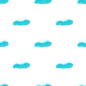 Water Wave pattern seamless vector 스톡 일러스트