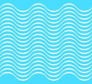 Water wave seamless background Stock Illustration
