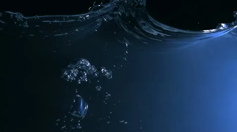 Water wave, Slow Motion Stock Footage 18151436