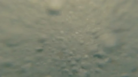 Water wave splash  on a beach and bubbles Stock Footage 146947537