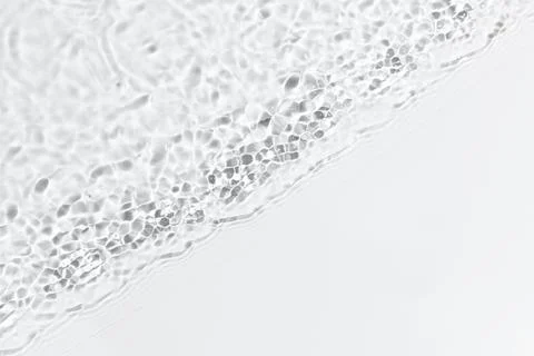 Water wave texture background, white design Stock Photos